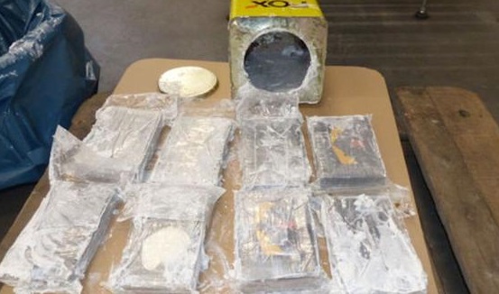 16 toneladas de cocaína decomisadas en Alemania, procedentes de Paraguay. Foto: captura de pantalla, Aduana de Alemania.