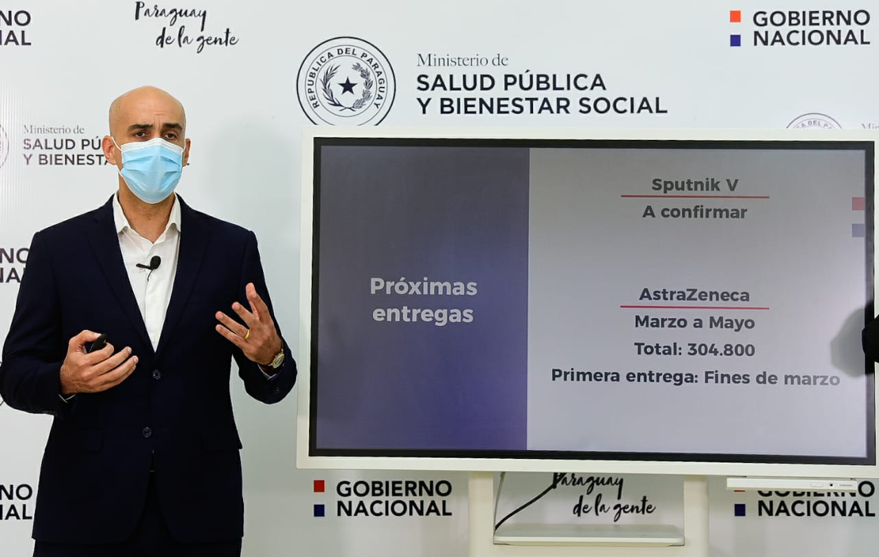 Julio Mazzoleni, ministro de Salud. Foto: gentileza.