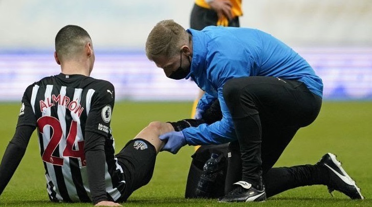 Miguel Almirón se pierde los partidos del primer combo de las eliminatorias. Foto: Newcastle FC.