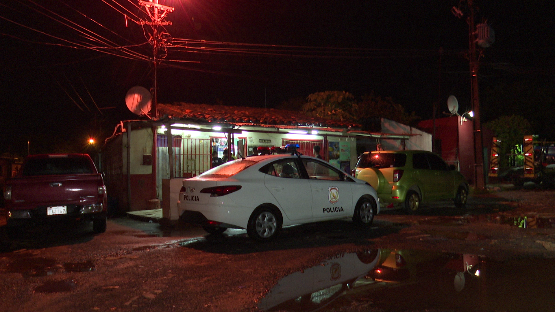 En el barrio Tablada de Asunción, delincuentes irrumpieron una bodega. Foto: captura de pantalla.