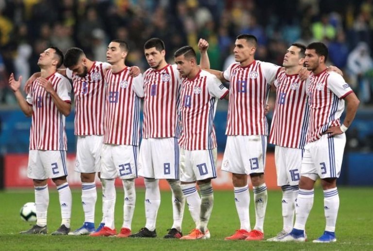 Selección paraguaya. Foto: APF.