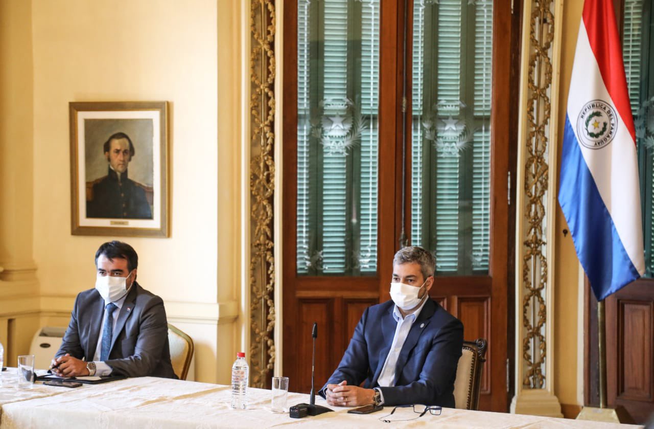 Reuniones en Palacio de Gobierno. Foto: Presidencia.