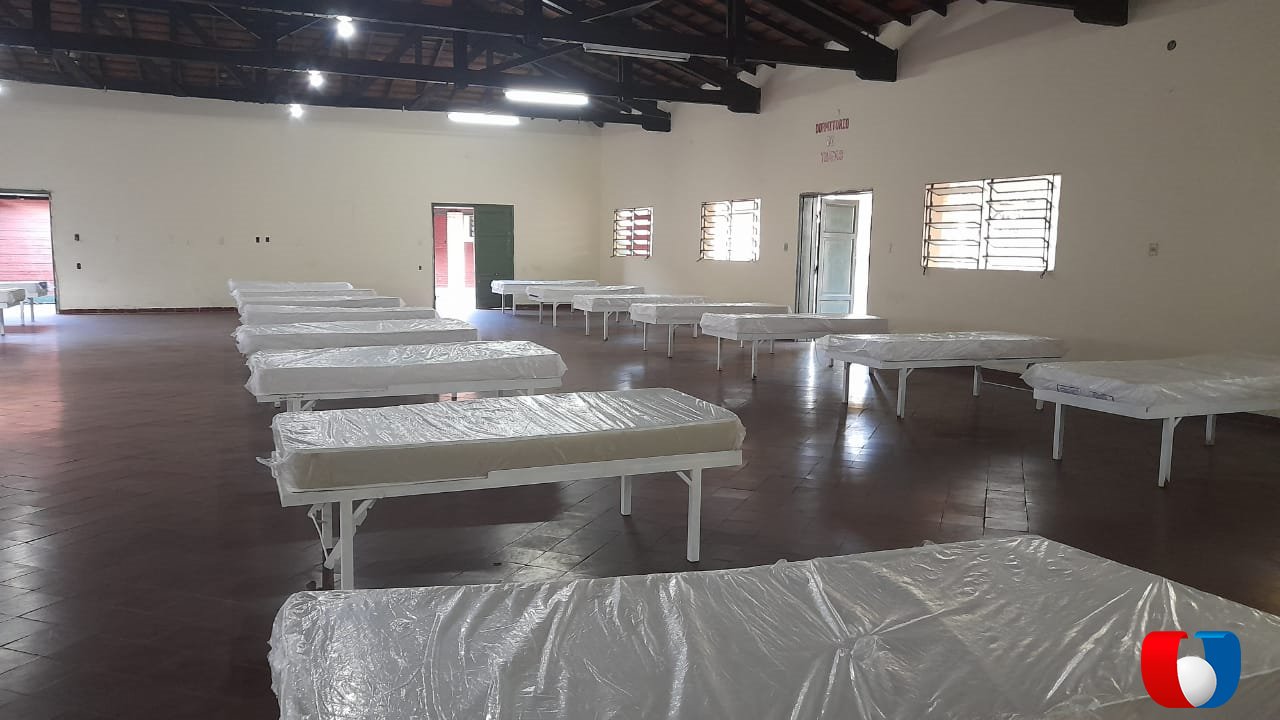 Ante crisis sanitaria por Covid-19, habilitan 50 camas en el Ex Cimefor. Foto: Unicanal.