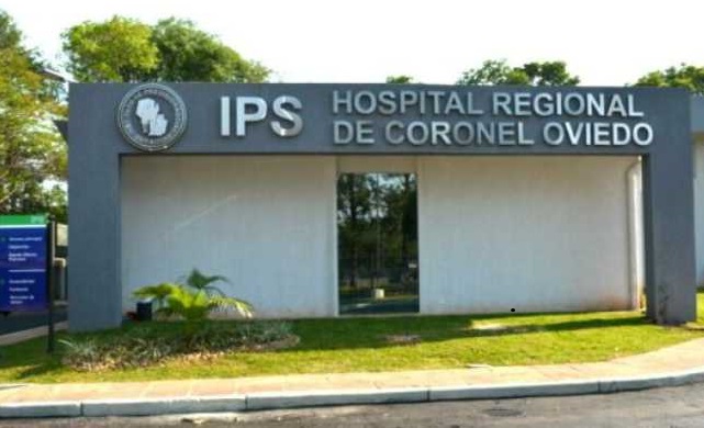 Hospital Regional de Coronel Oviedo. Foto: Agencia IP.
