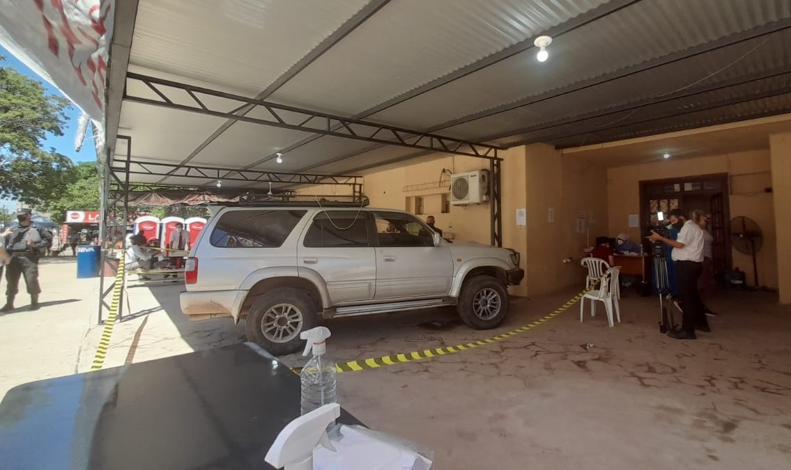 Presunto feminicidio en Limpio. Foto: Clara Martínez, cronista del Trece.