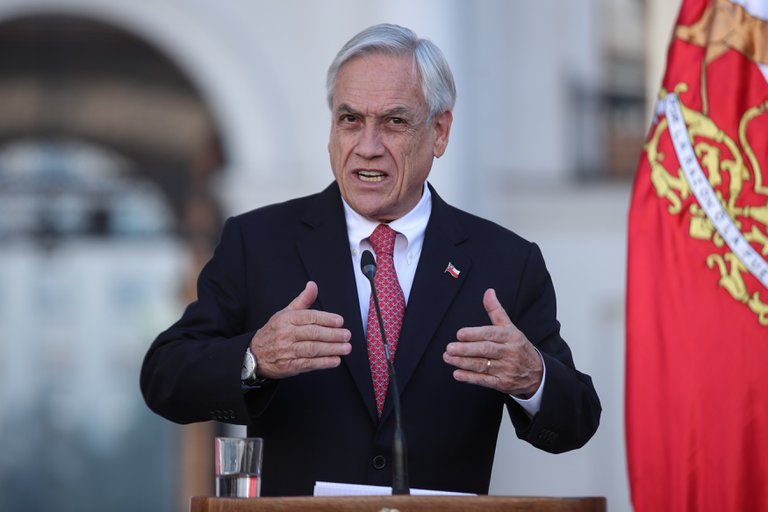 Sebastián Piñera, presidente de la República de Chile. Foto: EFE.