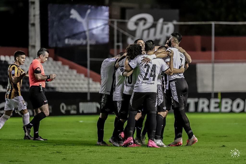 Libertad y Guaraní empataron por la mínima diferencia. Foto: @Libertad_Guma