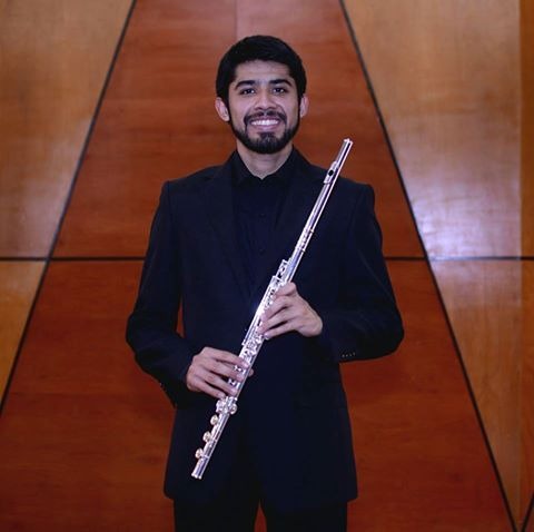 Flautista Juan Gerardo Ayala