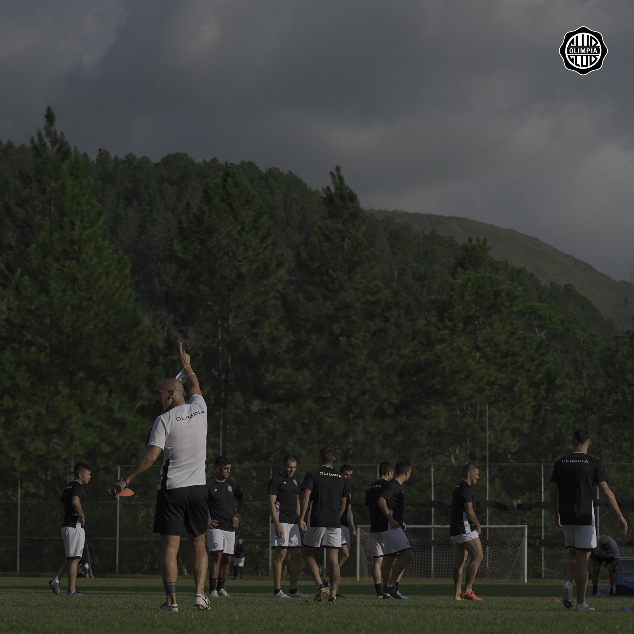Olimpia debuta esta tarde en la Copa Libertadores ante el Deportivo Táchira. Foto: Olimpia Media.