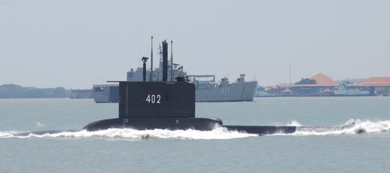 El submarino indonesio desaparecido el miércoles