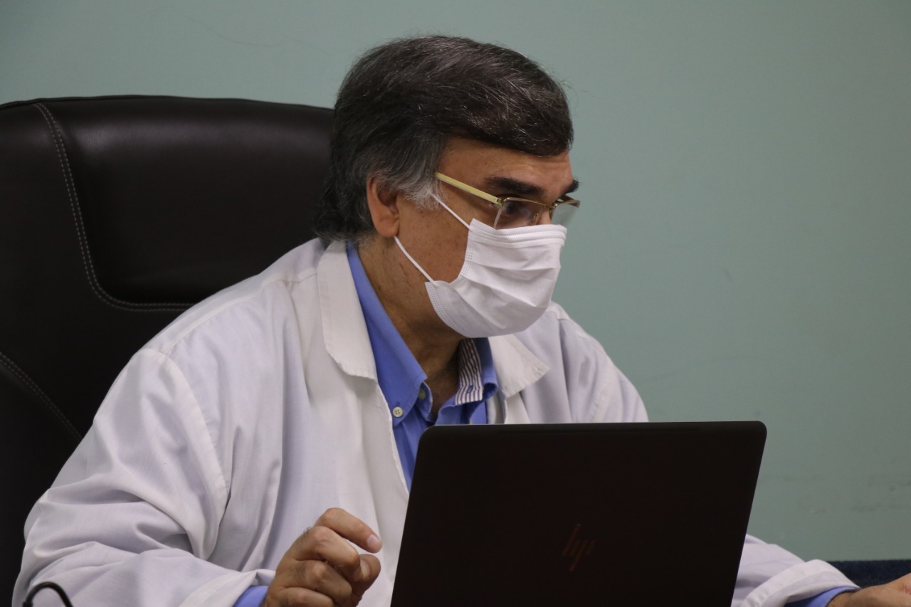 Dr. Ricardo Iramain, jefe del Departamento de Urgencias Pediátricas del Hospital de Clínicas Pediatría.