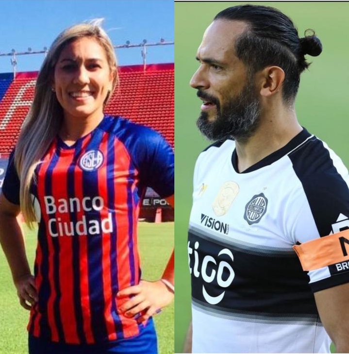 Laura Romero encara a Roque Santa Cruz y genera riña futbolística en redes.