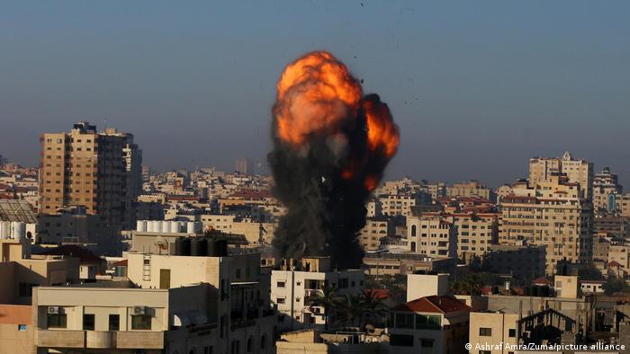Bombardeo de Hamas contra Israel. Foto: gentileza.