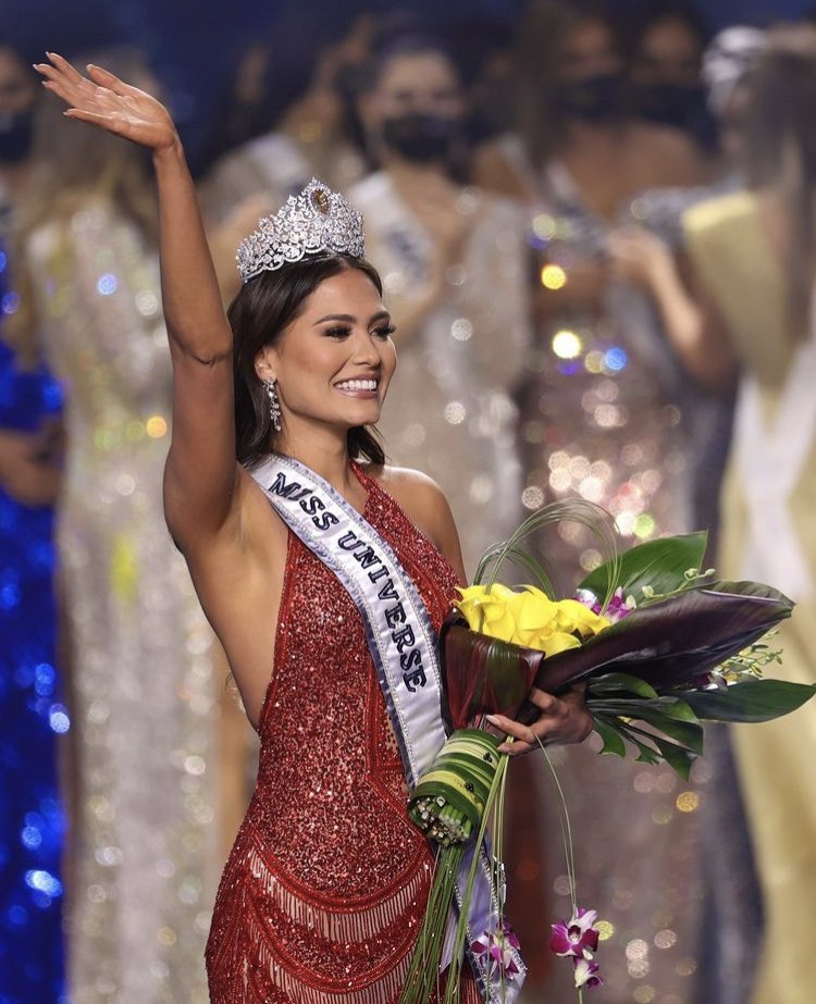 Andrea Meza se consagró como Miss Universo 2021. Foto: gentileza.