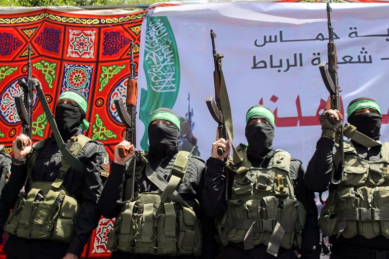 Grupo islámico Hamas, declarado como terrorista por la OEA. Foto: Reuters.