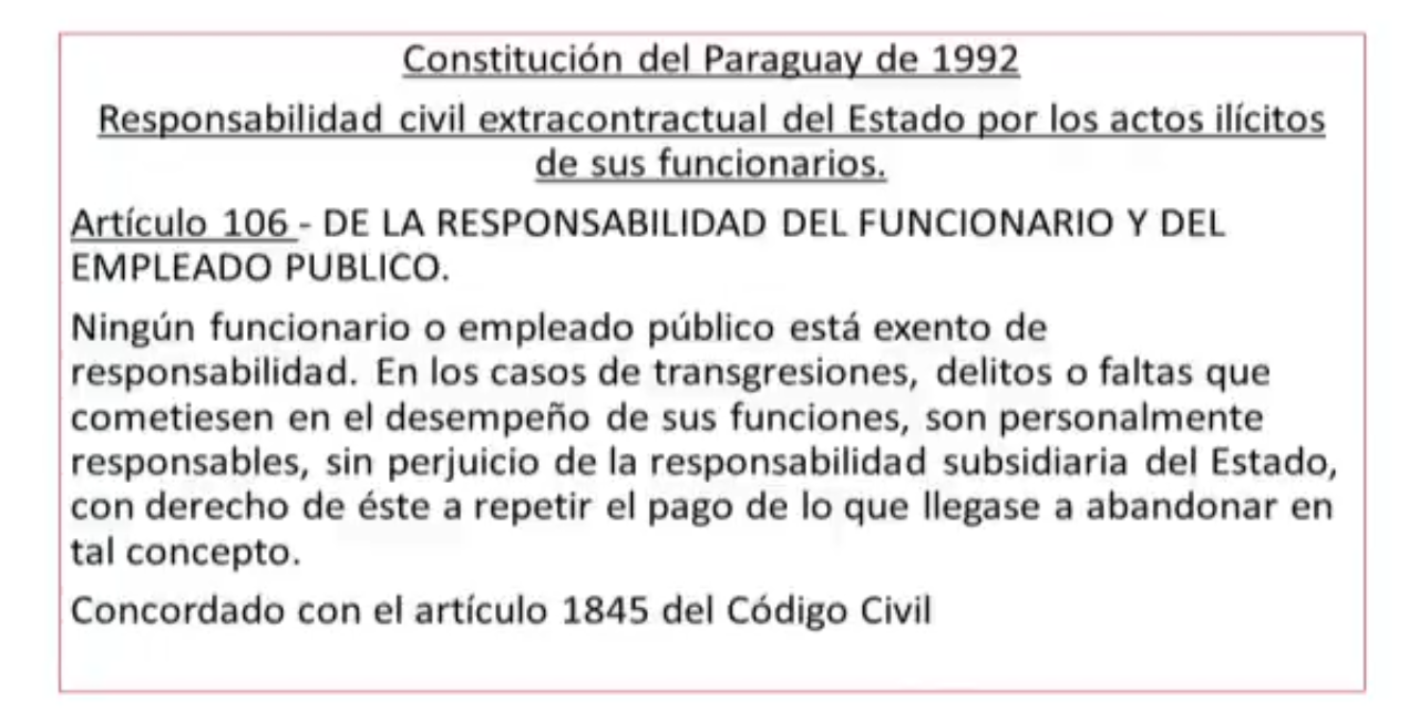 Artículo 106 de la Constitución Nacional.