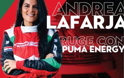 Puma Energy presentó a Andrea Lafarja como piloto oficial de la marca