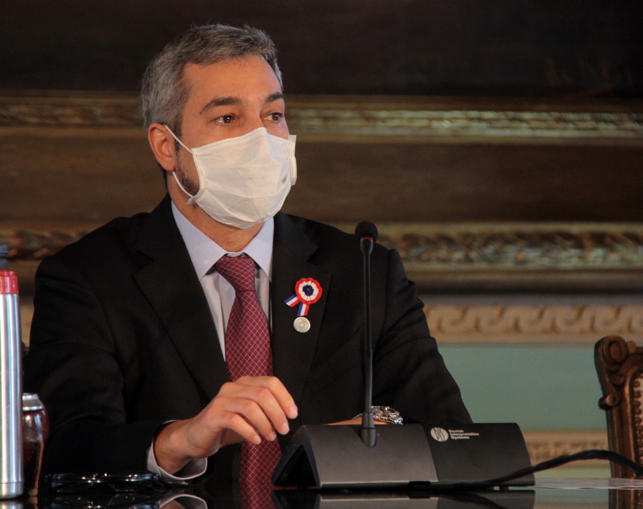 Mario Abdo Benítez, presidente de la República. Foto: Agencia IP.