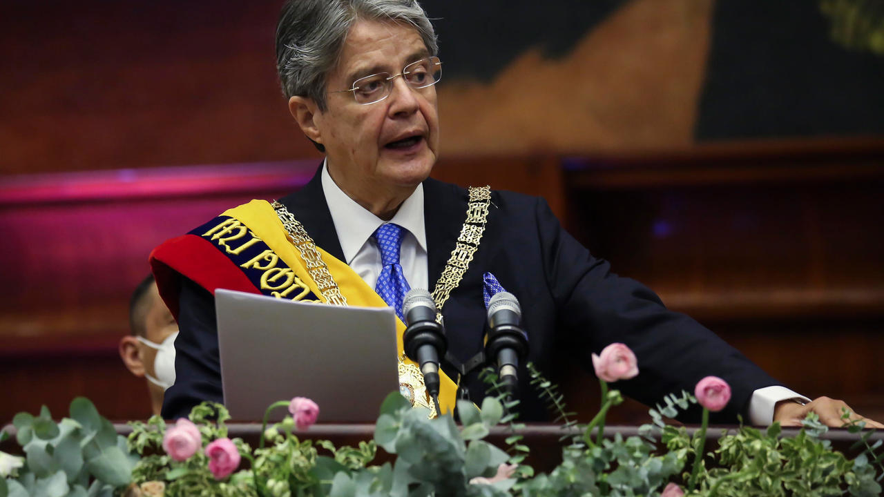 Guillermo Lasso, presidente de Ecuador. Foto: gentileza.