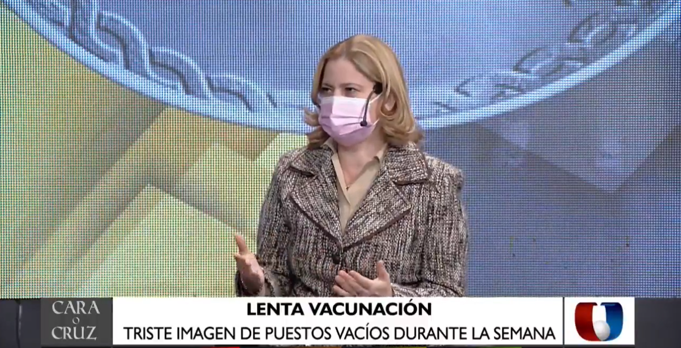 Dra. Leticia Pintos, directora de Servicios y Redes del Ministerio de Salud. Foto: captura de pantalla.