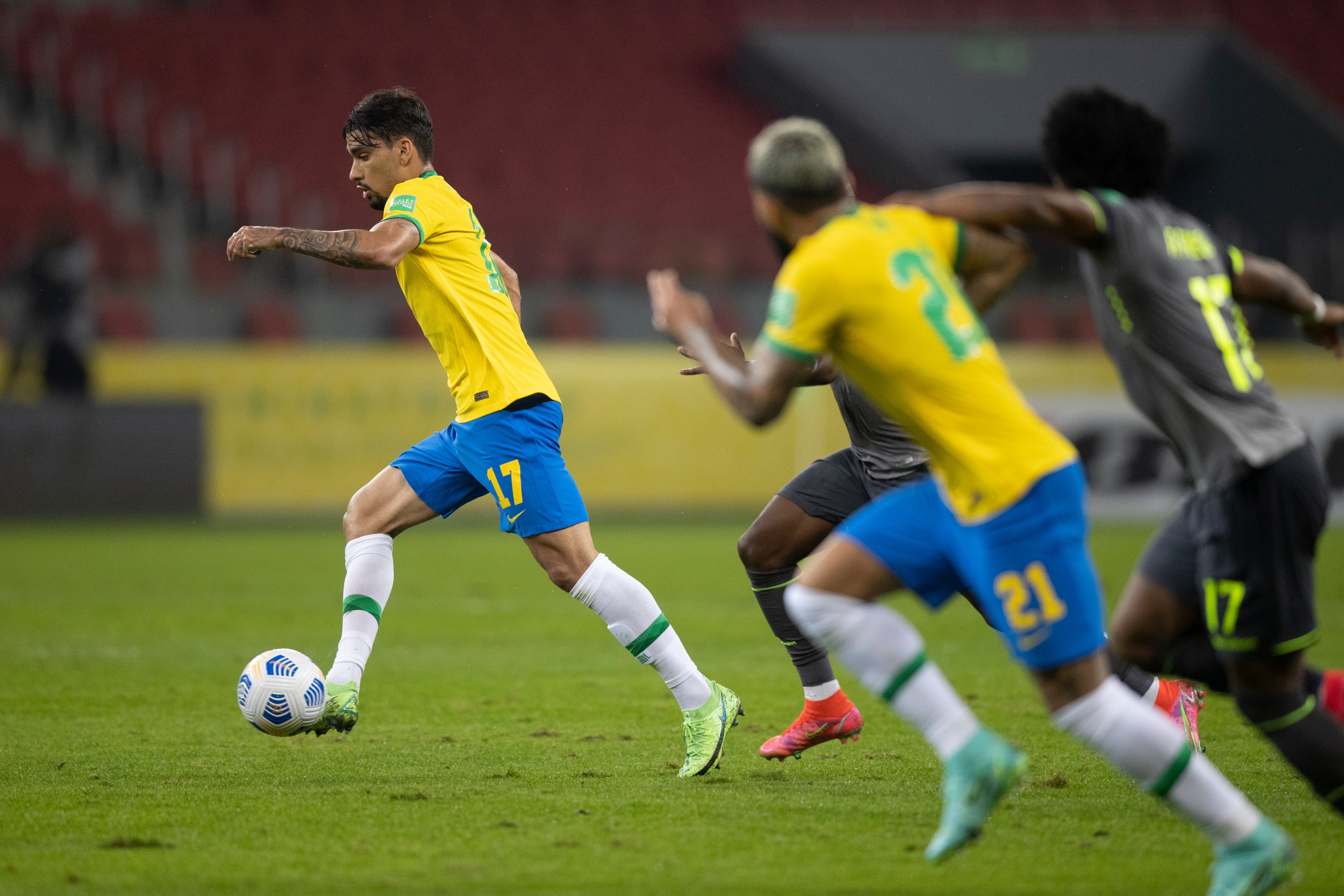 Brasil derrotó por 2-0 a Ecuador. Foto: CBF.