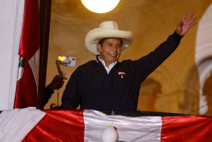 Pedro Castillo, candidato a presidente a Perú. Foto: gentileza.