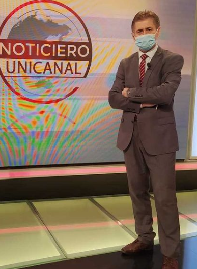Benito Fleitas Guirland, periodista, conductor y presentador de noticias en Unicanal.