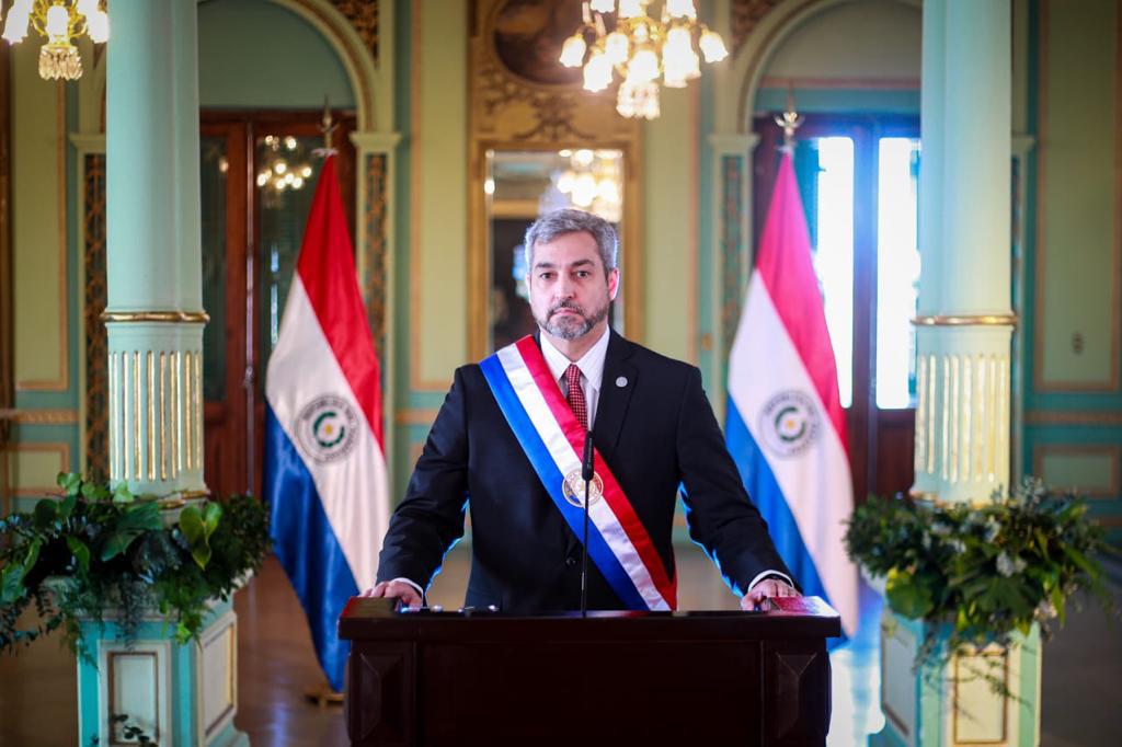 Mario Abdo Benítez, presidente de la República. Foto: gentileza.