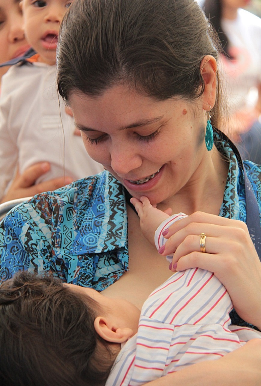 Semana Mundial de la Lactancia Materna. Foto: gentileza.