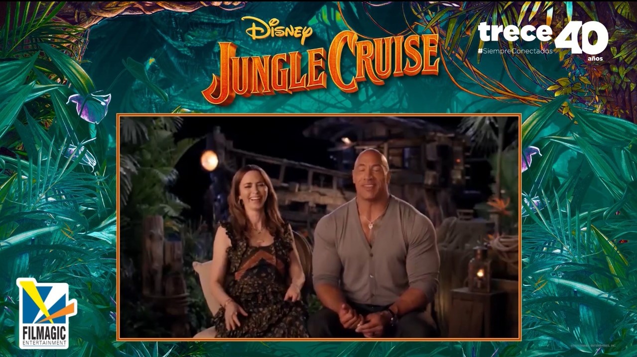 ¡Entrevista exclusiva de Lu Sapena a Dwayne Johnson y Emily Blunt!