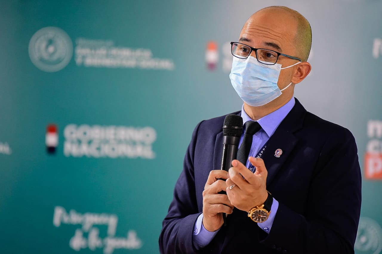 Dr. Héctor Castro, director del Programa Ampliado de Inmunizaciones. Foto: gentileza.