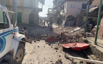 Sismo de gran magnitud sacude Haití