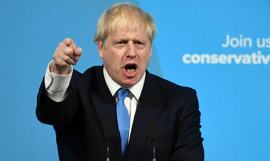 Primer ministro británico, Boris Johnson. Foto: gentileza.