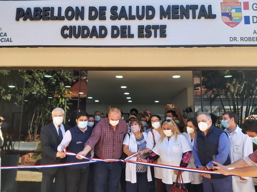 Habilitan pabellón de salud mental en Ciudad del Este