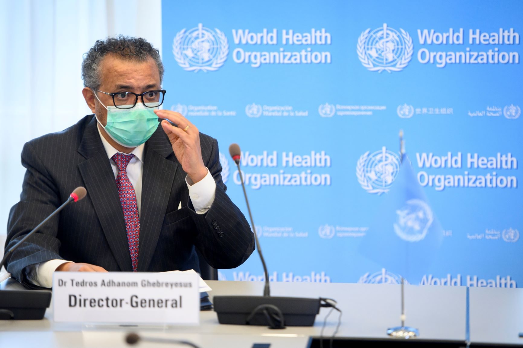 Director de la Organización Mundial de la Salud (OMS). Foto: OMS.