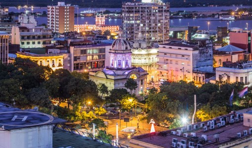 Centro de Asunción. Foto: Agencia IP.
