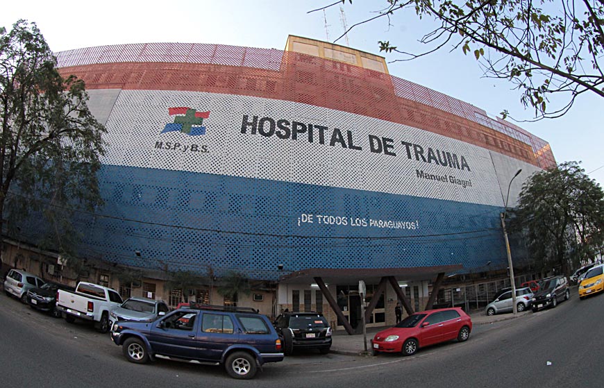 Hospital de Trauma. Foto: Agencia IP.