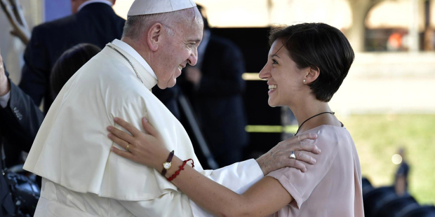 El Papa Francisco y su opinión sobre la realidad de las mujeres. Foto: gentileza.