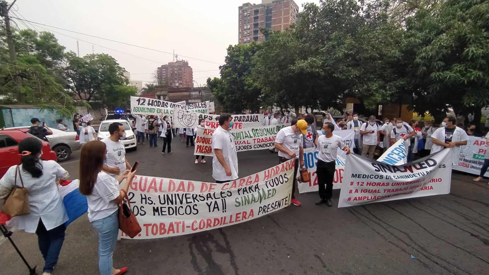 Huelga nacional de médicos. Foto: Osmar Henry, cronista de Unicanal.
