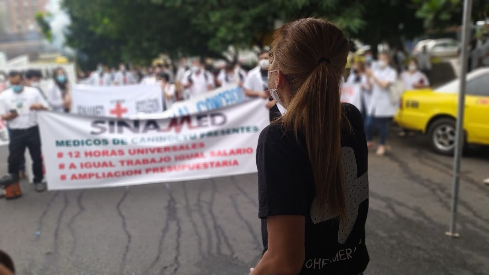 Huelga nacional de médicos. Foto: Osmar Henry, cronista de Unicanal.