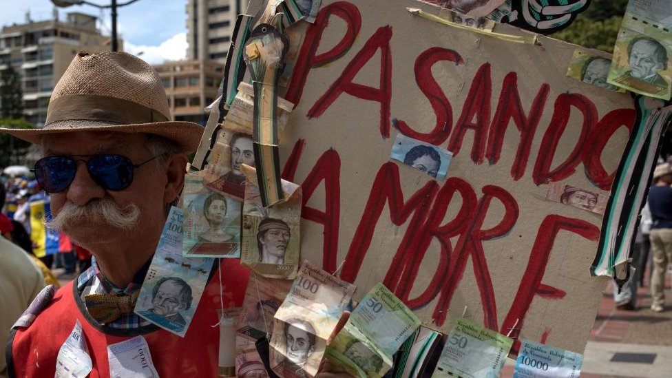 Protestas en Venezuela, imagen de referencia.