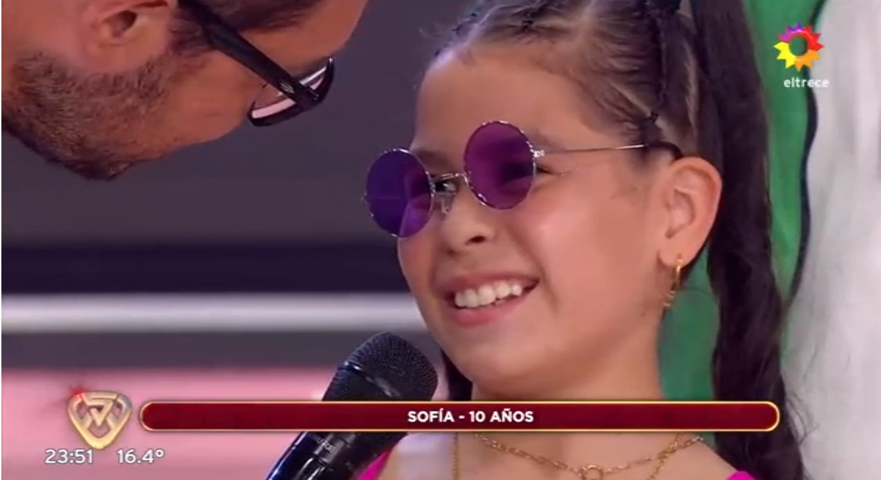 Sofía, la paraguaya que brilló y emocionó en ShowMatch de Argentina