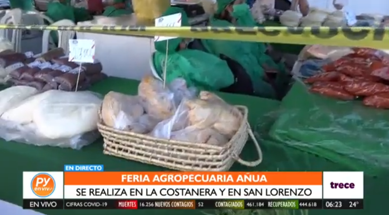 Feria agropecuaria beneficiará a más de 900 familias. Foto: captura de pantalla.