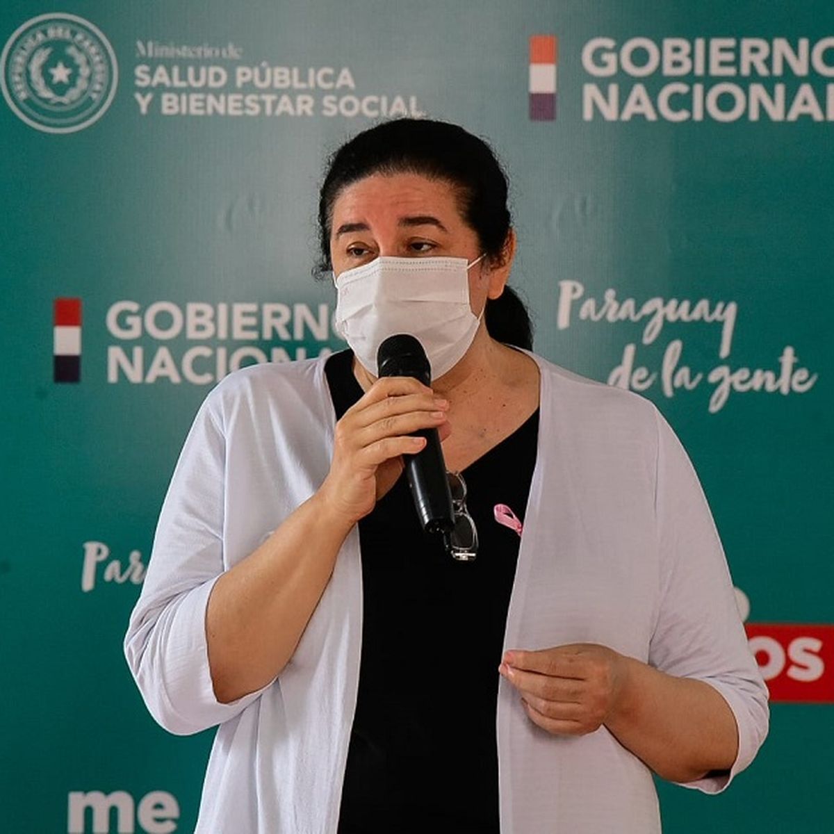 Dra. Sandra Irala, directora de Vigilancia de la Salud. Foto: MSP.
