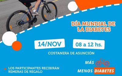 Día Mundial de la Diabetes: Salud realizará actividades en la Costanera de Asunción
