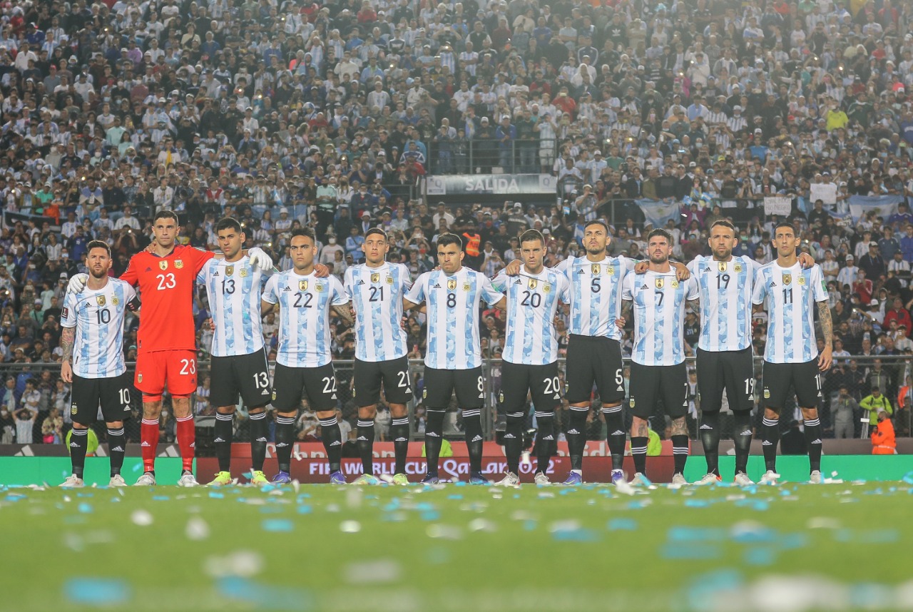 Selección Argentina. Foto: AFA.