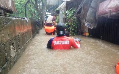 El potente tifón Rai toca Filipinas y evacuan a 45 mil personas
