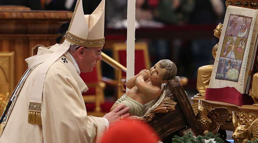 El Papa Francisco reflexionó sobre la Navidad. Foto: ACI Prensa.