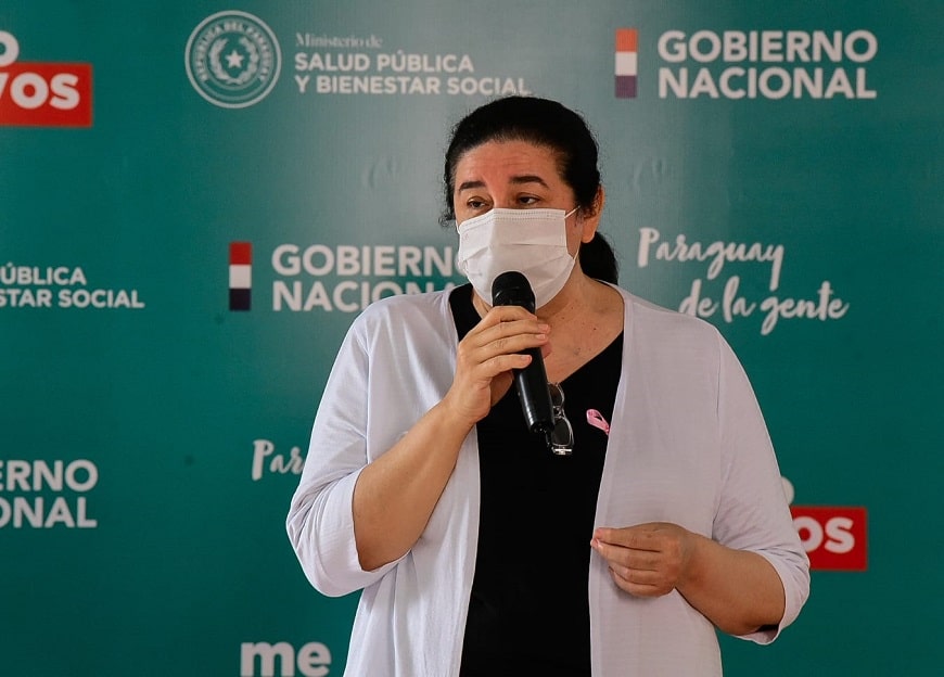 Dra. Sandra Irala, directora de Vigilancia de la Salud. Foto: MSP.