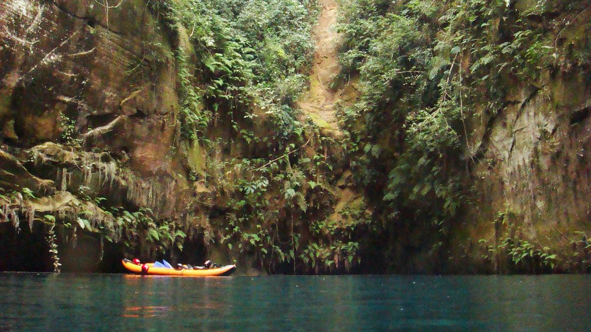 Kururú Kua es una caverna acuática descubierta casualmente en el año 2007 por un grupo de expedicionarios que viajaron al Ojo de Mar. Foto: gentileza.